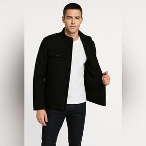 GUESS Utility Jacket | Size M (US) Black | 00173